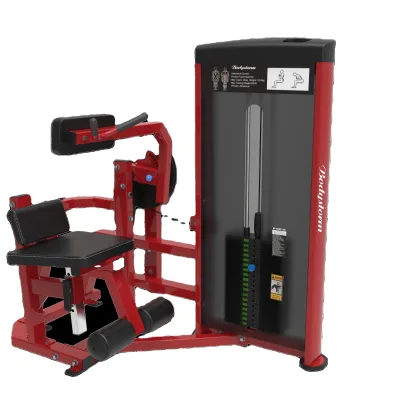 Commercial Gym Pin Loaded Abdominal Crunch Machine Fitness Equipment Adjustable Steel Gym for Gym Club