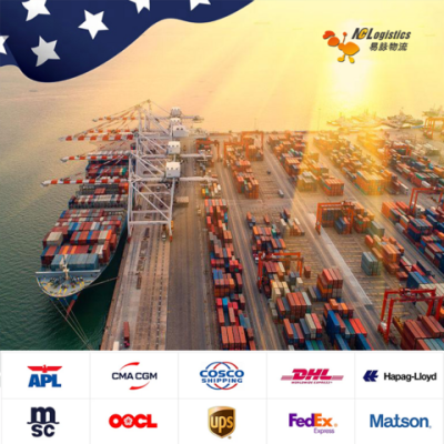 Competitive sea ocean freight forwarder shipping container service 20GP 40GP 40HQ rate from Tianjin to Roadbay, Anguilla