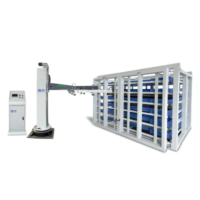 Linear Robots Automatic Pick and Place Sheet Metal Machine and Robotic Automation Storage System
