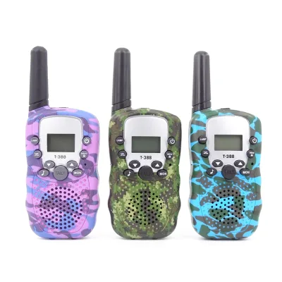Long Distance Color T388 Talkie Walkie X023 Child Walkie Talkie for Kids 3 Pack