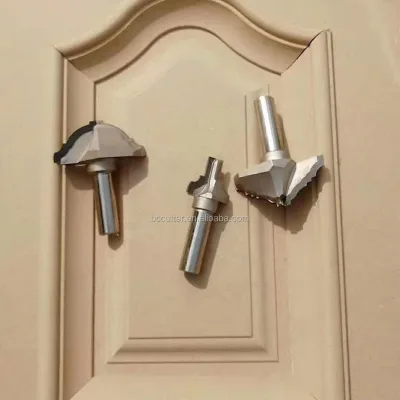 PCD Wood Working Tools Cabinet Door Router Bits/ Combo R Cutting Blades Set