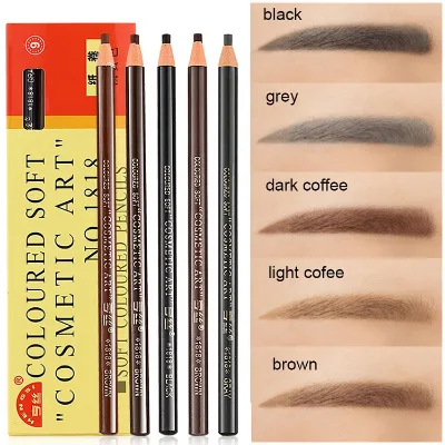 High Quality Fashion Pull Type Waterproof Eyebrow Pencil OEM Private Label Eyebrow Shaping Tool Pencil for Brow Cosmetic Tattoo