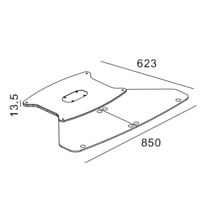 Cheap Floor Base for TV Stand (BS 100)