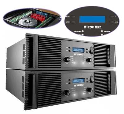 INDIA HOT SELL NEW LCD SCREEN POWER AMPLIFIER MT-1201 MK2