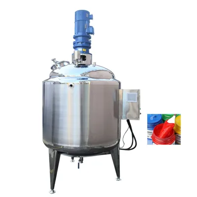 Electrically Heated Stainless Steel Storage Tank for Juice Honey Candy Liquid Emulsification Featuring a Pressure Vessel