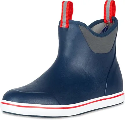 Hot Sell 6'' Ankle Waterproof Full Rubber Deck Boots