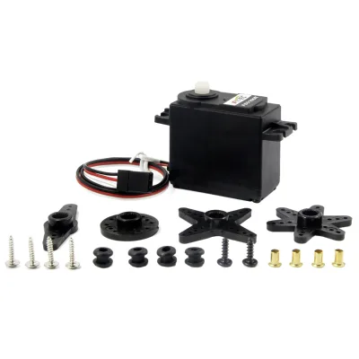Feetech FS5106R 360 Degree Continuous Rotation Core Motor Servo 6V 6kg Torque Servo Motor for Robot Vehicle Wheel Drive STEM