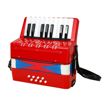 Manufacturers Wholesale 17 Key Students Puzzle Beginner Musical Instrument Accordion