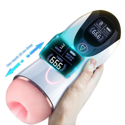 Vibrator Male Masturbation Stroking Machine Toys Doll Full Body Masturbating Device for Men Masturbations Man Homme Automatic