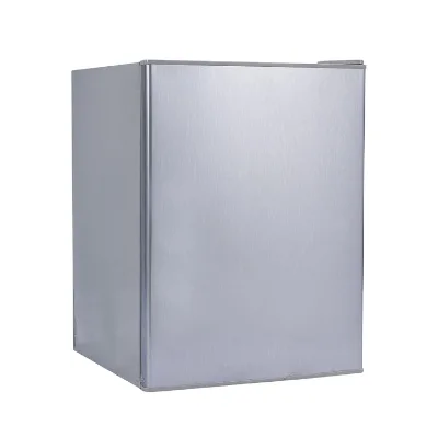 70 Liters Dorm Room Fridge DC 12V Mini Single Door Refrigerator
