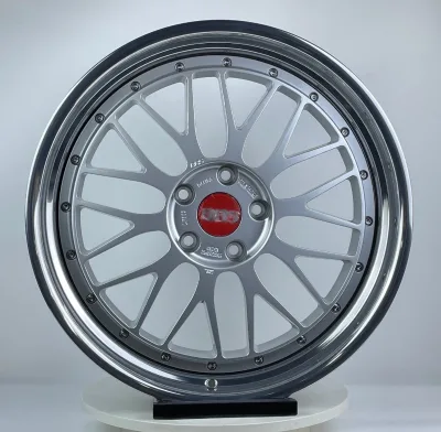 LM New Customizable Deep Dish 18 -24 5x120/114.3/112 Silver Polish Brush EZW Aluminum Alloy Forged Rims for BMW Mercedes Audi
