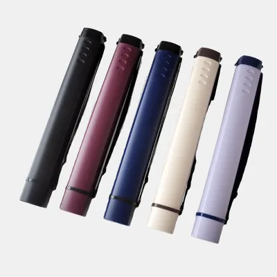 Wholesale EMDA Adjustable Square Custom Plastic Drawing Storage Tube with Twist Lock Black/Grey or Custom Design 630/1028mm