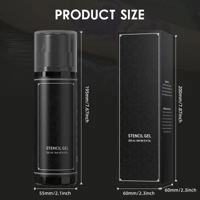 250ml Tattoo Transfer Solution Cream Professional Stencil Magic Gel for Thermal Copier
