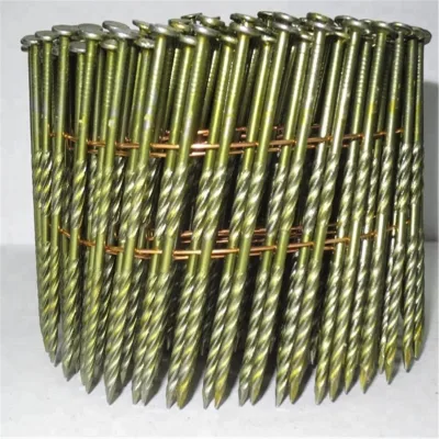 15 Degree Ring Shank Coil Nails. Best for Siding, Packaging, Fencing, Wood Shingles, Crating and Pallets