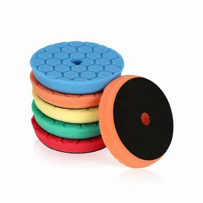 5 Inch Hard Backing Available Car Cutting Pad Buffing Tool Kit DA Polishing Pads for Polisher