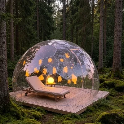 Geodesic PC Board Dome for Corporate Outdoor Events