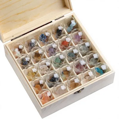 Natural Clear Quartz Crystal Ore Specimen Ornaments Raw Stones Mineral Crystals Geometric ShapeWholesale Childrens Science