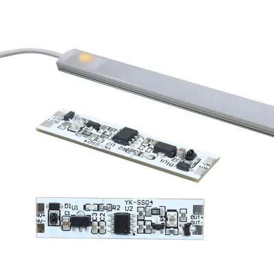 Mini PCB Led Strip Light Controller No Need Touch Hand Wave Led Proximity Sensor Led Strip Sensor Switch