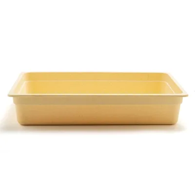 Factory OEM Unbreakable Melamine Yellow Color Restaurant Gastronorm Container