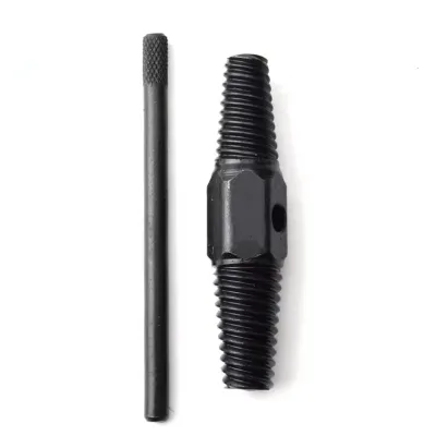 Severed Screw Extractor,Double Head Faucet Valve Screw Extractor Set Pig Tool Damage Wire Pipe Bolt Break Screw