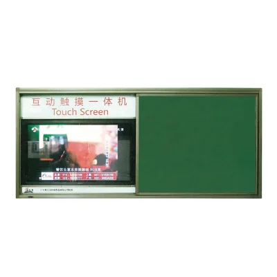 Customize Black Board High School Classroom Green Board with Touch Screen Board