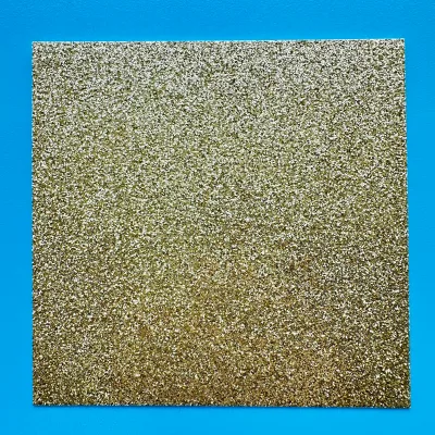 12\"*12\" 50*70cm Lead Acid Heavyweight Gold Glitter Cardstock Paper for Gift UV Printing for Christmas