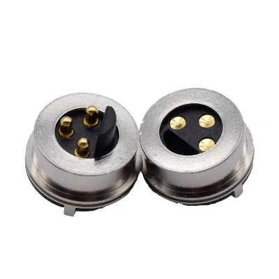 LED Smart Home Light Magnetic Head Control Connector 3Pin 12V 5A High Current DC Magnet Suction Pogo Pin Connector