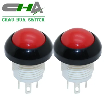 C312WA Series Short/high/concave Type Illuminated Push Button Switch for Industrial/heavy Equipment/elevators
