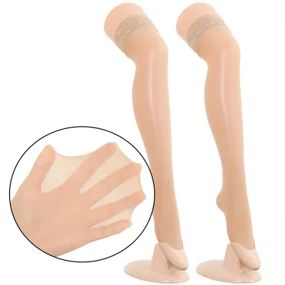 2025 New Arrival Ladies' Summer Invisible Over-the-knee Non-slip Socks Women's Anti Fall Off Thigh Sexy Lace Stockings