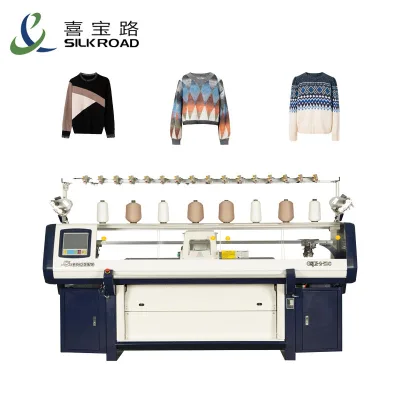 Changshu Textile Machinery's Multifunctional Flat Knitting Machine Sweaters Featuring Warp Weft Styles Collar Carpet Shoe Upper