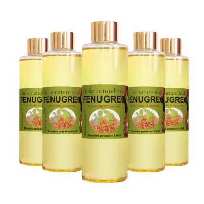 Customizable Fenugreek Extract Oil 200ml Herbal Body Care Moisturizer Skin Tightening Bulk Purchase Supplier
