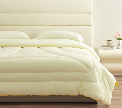 Modern Solid Colors Polyester Quilt Comfortable Bed Duvet Like a Hug for Home or Hotel Use Wholesale