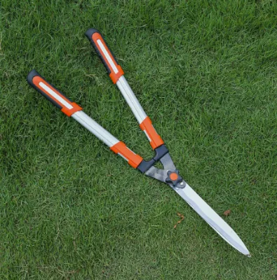 Wholesale Multi-color Large Scissors Telescopic Garden Shears Gardening Household Lawn Trimming Flower Plant Hedge Shears