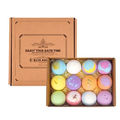 100% Natural Hydrogen Bombs for Bath Deep Hydration Rich Water Spa for Skin Glow with Vanilla Cinnamon Orange