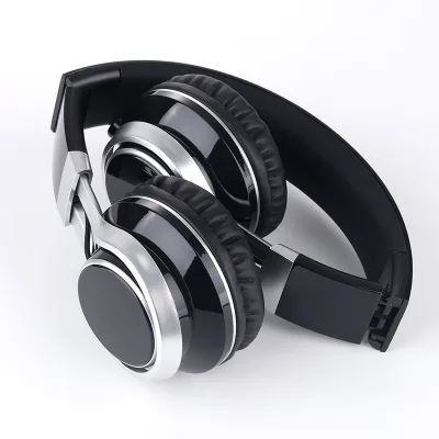 High Quality 3.5mm Wired Headphones Stereo Foldable Earphone Headset With Microphone Headphone for Smartphone PC