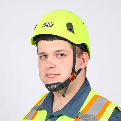 Security Helmet ABS Shell and Fabric Lining Safety Helmet Breathable Hardness Work Indurstiral Safety Helmet Hard Hat