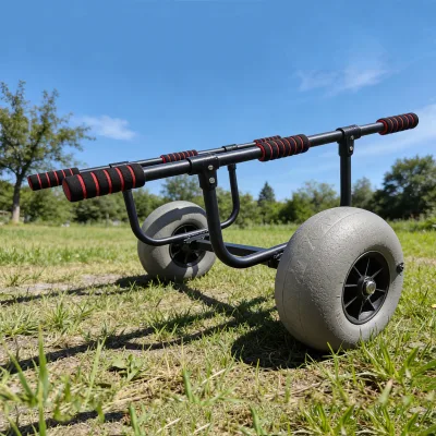 Inflatable Boat Trailer Rubber Boat Lure Boat Inflatable Boat Small Trolley Kayak Special Adjustable Tow Vehicle