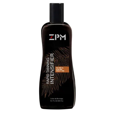 Rapid Tanning Intensifier Lotion With Tea Tree Oil and Aloe Vera Vitamin E Accelerator Tanning Cream