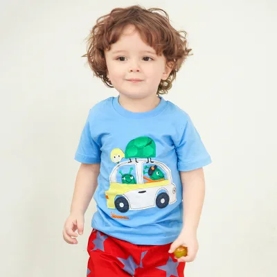 Wholesale Clothing Made in China Cheap Colorful Cotton Kids T Shirts