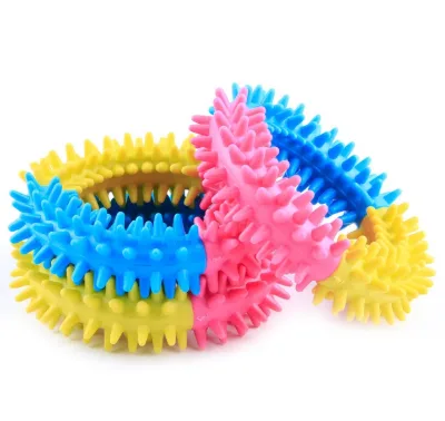Cute Dog Toy Chew Rubber Toys for Small Dog Bite Resistant Non-toxic Pet Puppy Toys Interactive Training Pet Toys