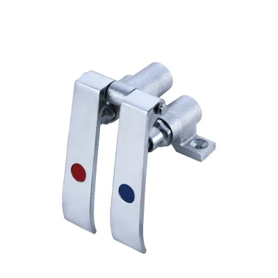 Thermostatic Brass Double Knee-Operated Valve - Hot & Cold Water Mixing, Use for Apartments, Kitchens & Bathrooms