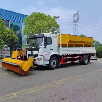 Euro 5 Diesel Manual Transmission Multi-Functional Snow Removal Truck Factory Priced New Vehicle for Ice Break Snow Removal