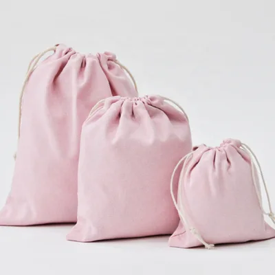 Luxury Cotton Canvas Jewelry Pouch Jewelry Cotton Jewelry Pouch