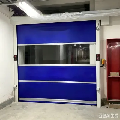 Cold Room High Speed Door Dustproof Insulated Rapid Door