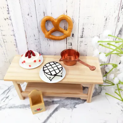 Miniature Dollhouse 1:12 Delicious Cake Set