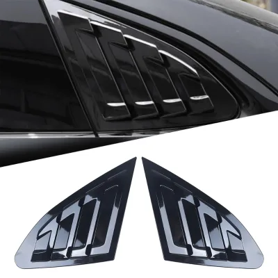 Other Auto Parts Bright Glossy Black Beautiful Car Window Louvers for Chevrolet Malibu 2016-2021