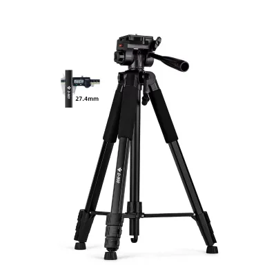 Professional New Travel Tripod with Strong Load Large Camera Bracket System Durable Leg Support