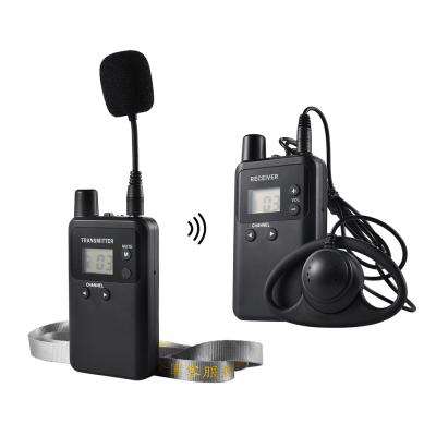 Wireless 150 Meters Transmission Translation Portable Simultaneous Court Interpretation Equipment