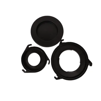 High Quality Nylon Three-Ear Air Filter Element Attachment New Condition Dust Collecting End Cover