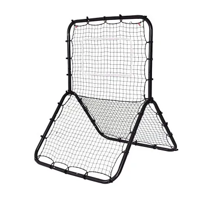 Portable Folding Baseball Rebounder Goal/Goal Rebound Net Double Bounce Net Baseball